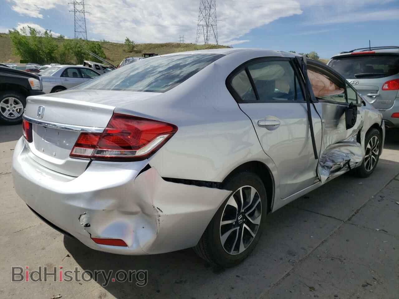 2014 HONDA CIVIC - VIN: 19XFB2F88EE046221 - Фото 4