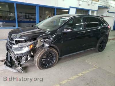 2017 Ford EDGE EDGE SPORT, black — VIN 2FMPK4AP7HBC68027, Copart