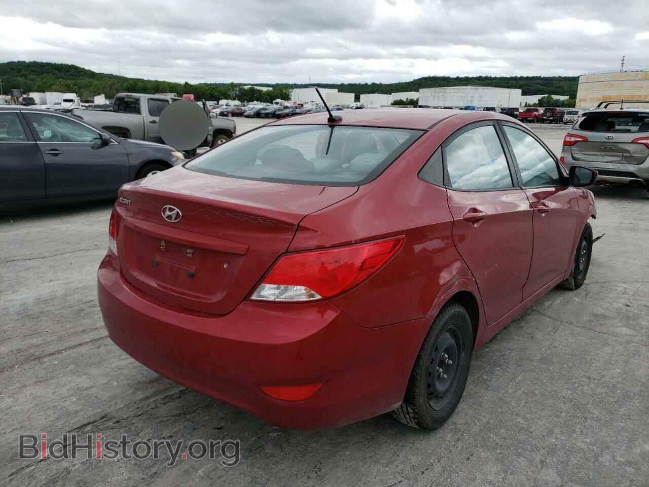 2017 HYUNDAI ACCENT - VIN: KMHCT4AEXHU389042 - Фото 4