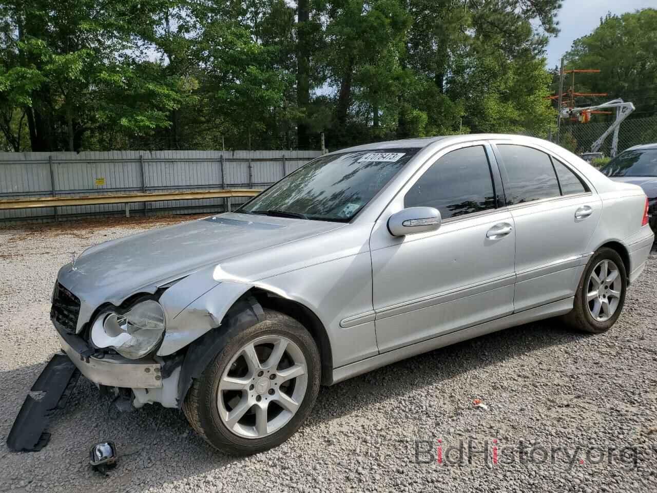 Photo WDBRF54H77A936414 - MERCEDES-BENZ C-CLASS 2007