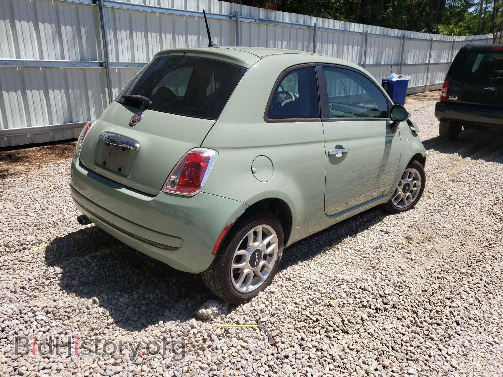 2012 FIAT 500 - VIN: 3C3CFFAR7CT313716 - Фото 4