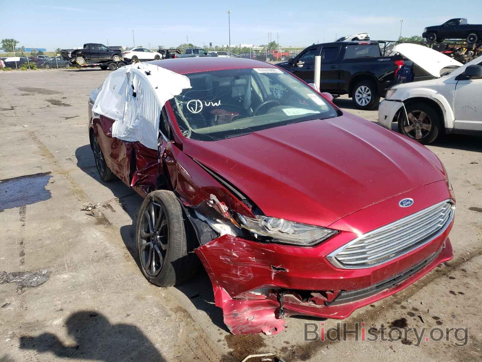 Photo 3FA6P0HD9JR166201 - FORD FUSION 2018