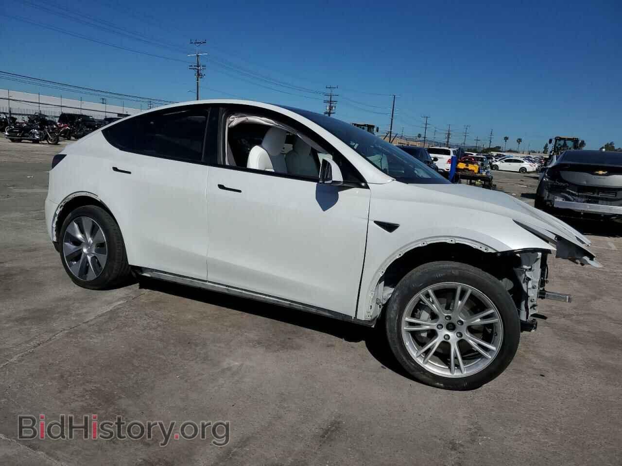 2021 TESLA MODEL Y - VIN: 5YJYGDEE1MF098652 - Фото 4