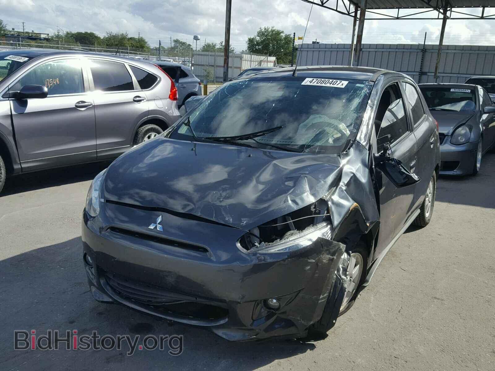 2014 MITSUBISHI MIRAGE - VIN: ML32A4HJ7EH020073 - Фото 2