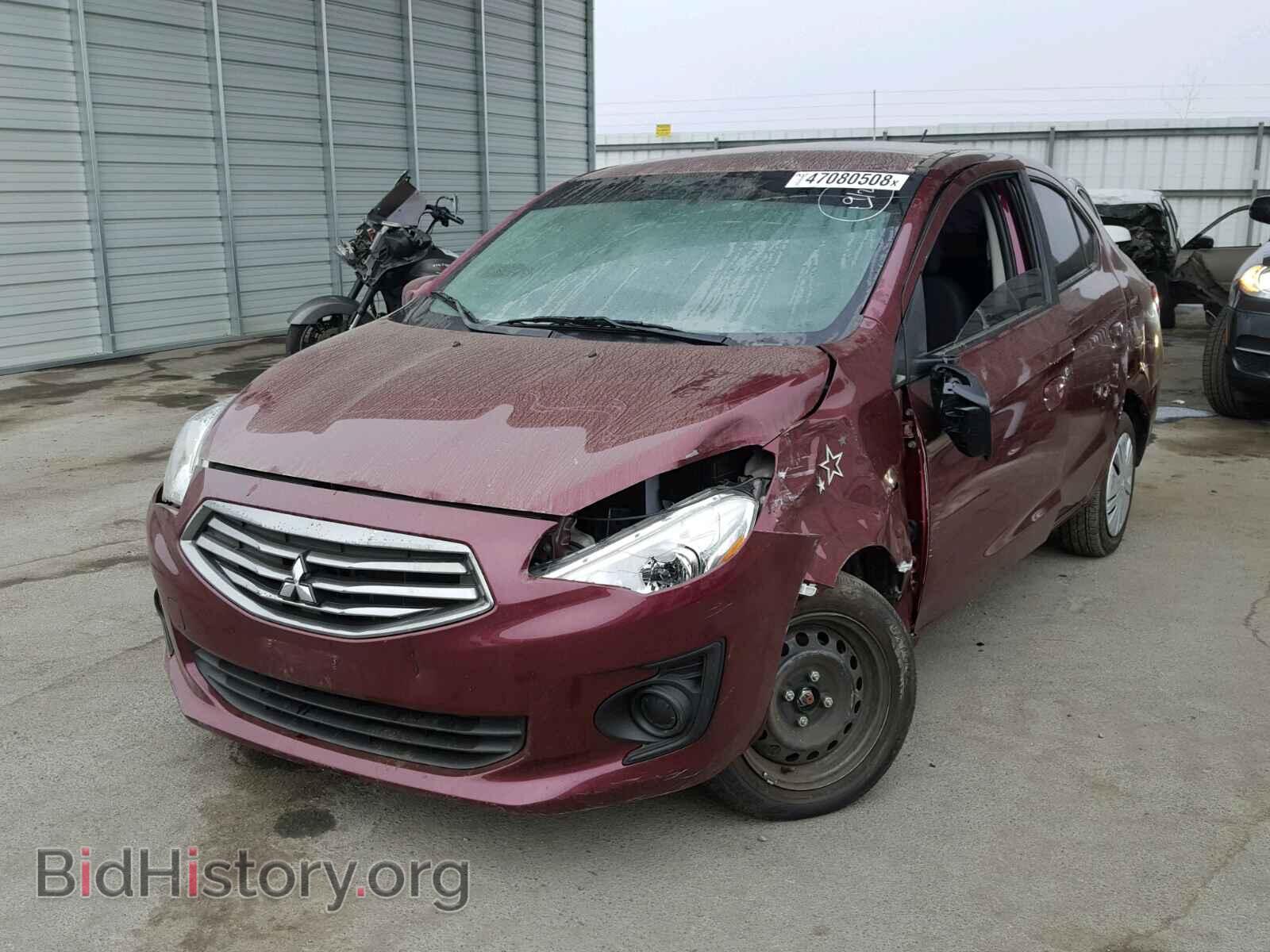 2017 MITSUBISHI MIRAGE - VIN: ML32F3FJ5HHF09285 - Фото 2