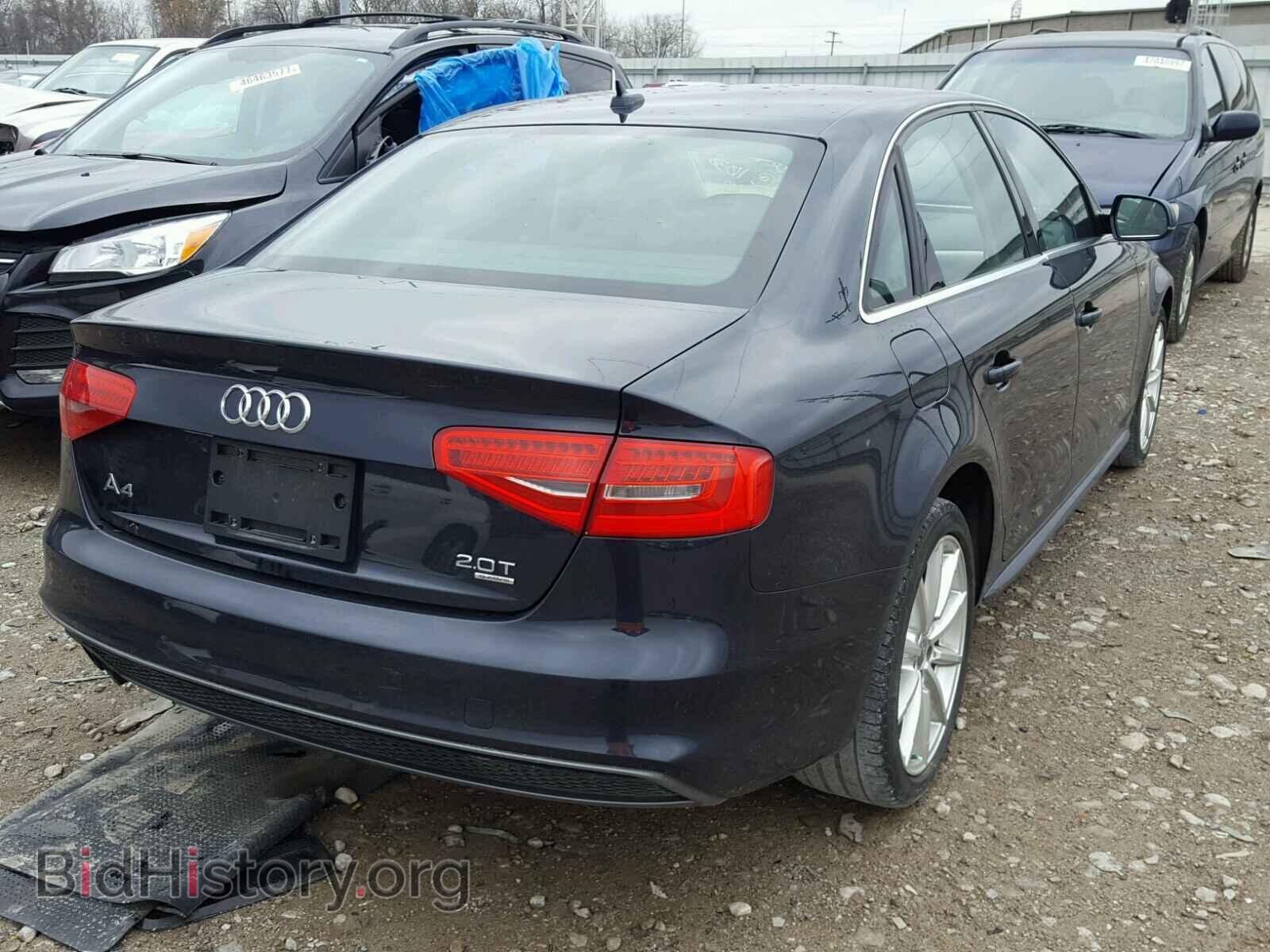 2014 AUDI A4 - VIN: WAUFFAFL6EA060671 - Photo 4