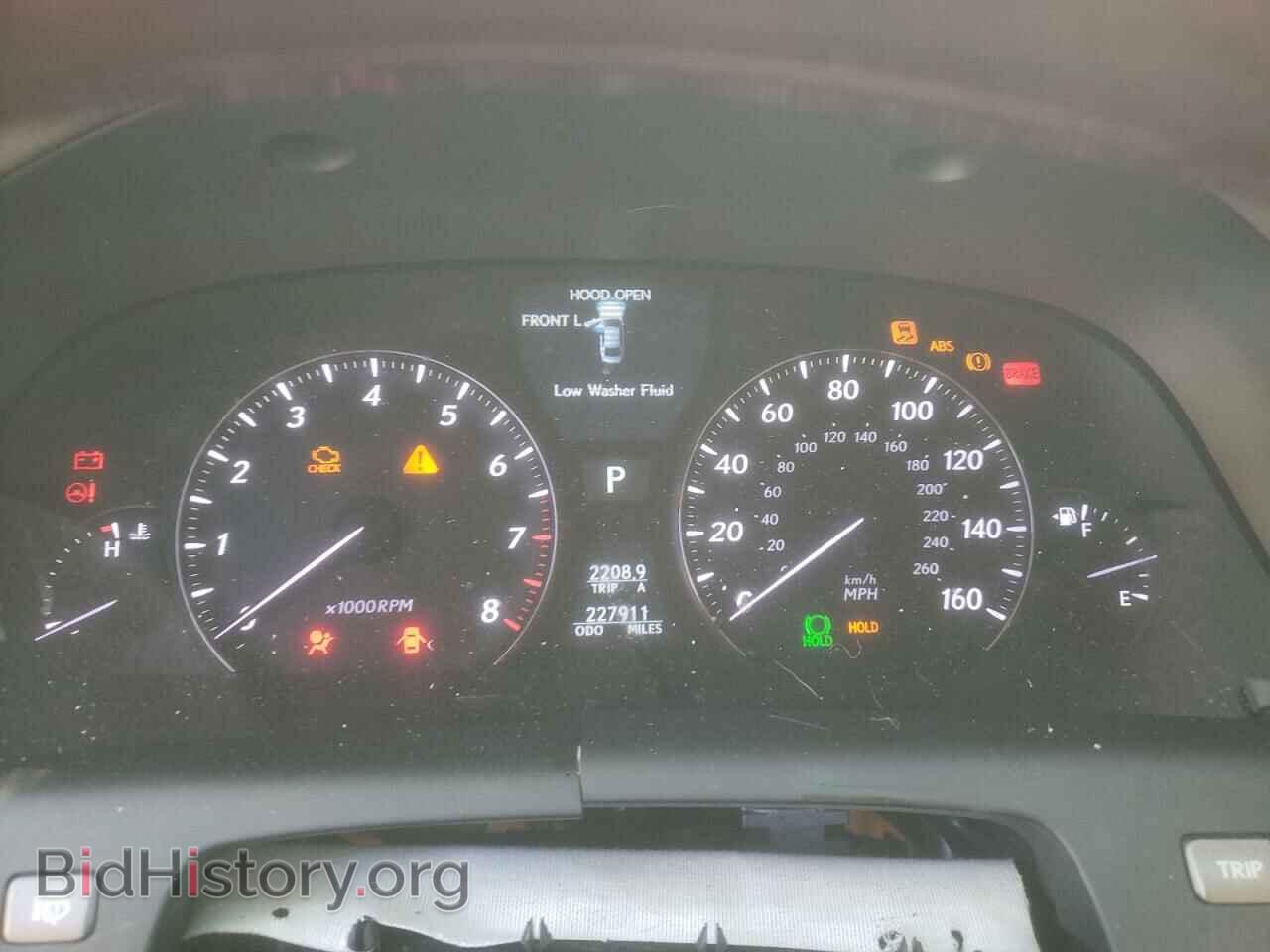 2008 LEXUS LS460 - VIN: JTHBL46F285068185 - Фото 9