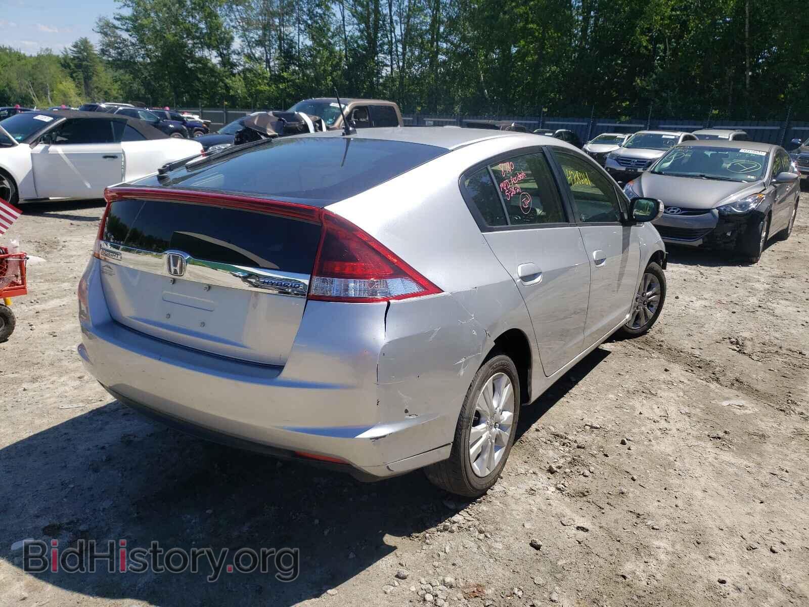 2013 HONDA INSIGHT - VIN: JHMZE2H77DS002813 - Фото 4