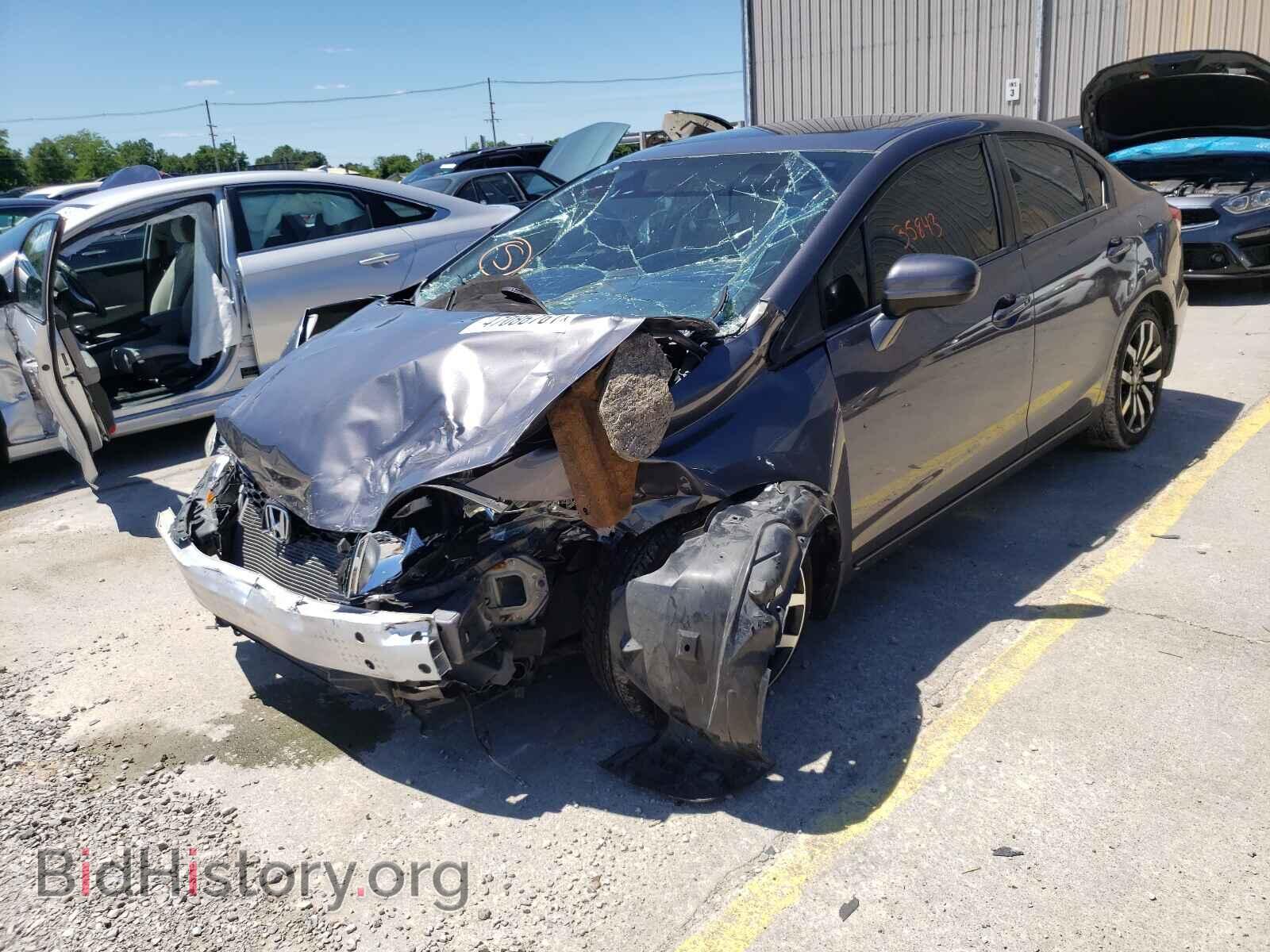 2014 HONDA CIVIC - VIN: 19XFB2F97EE236407 - Фото 2