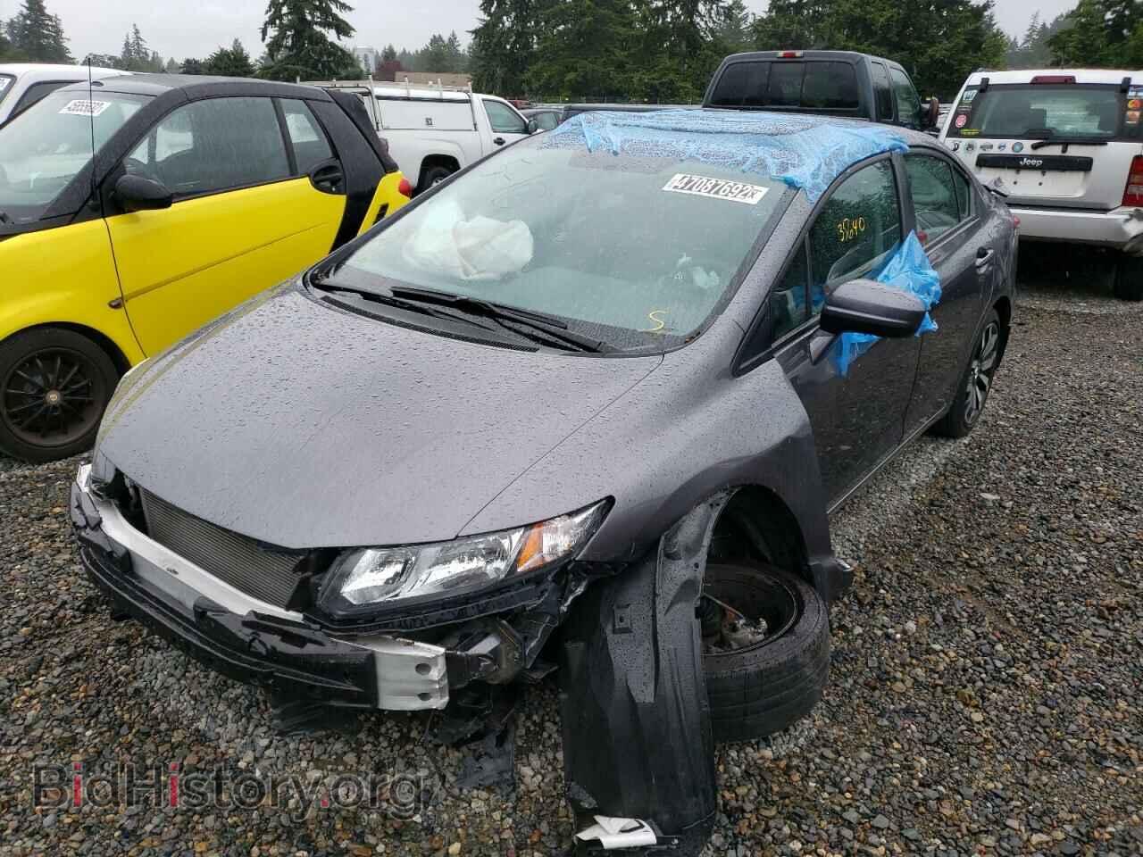 2015 HONDA CIVIC - VIN: 19XFB2F94FE236415 - Фото 2