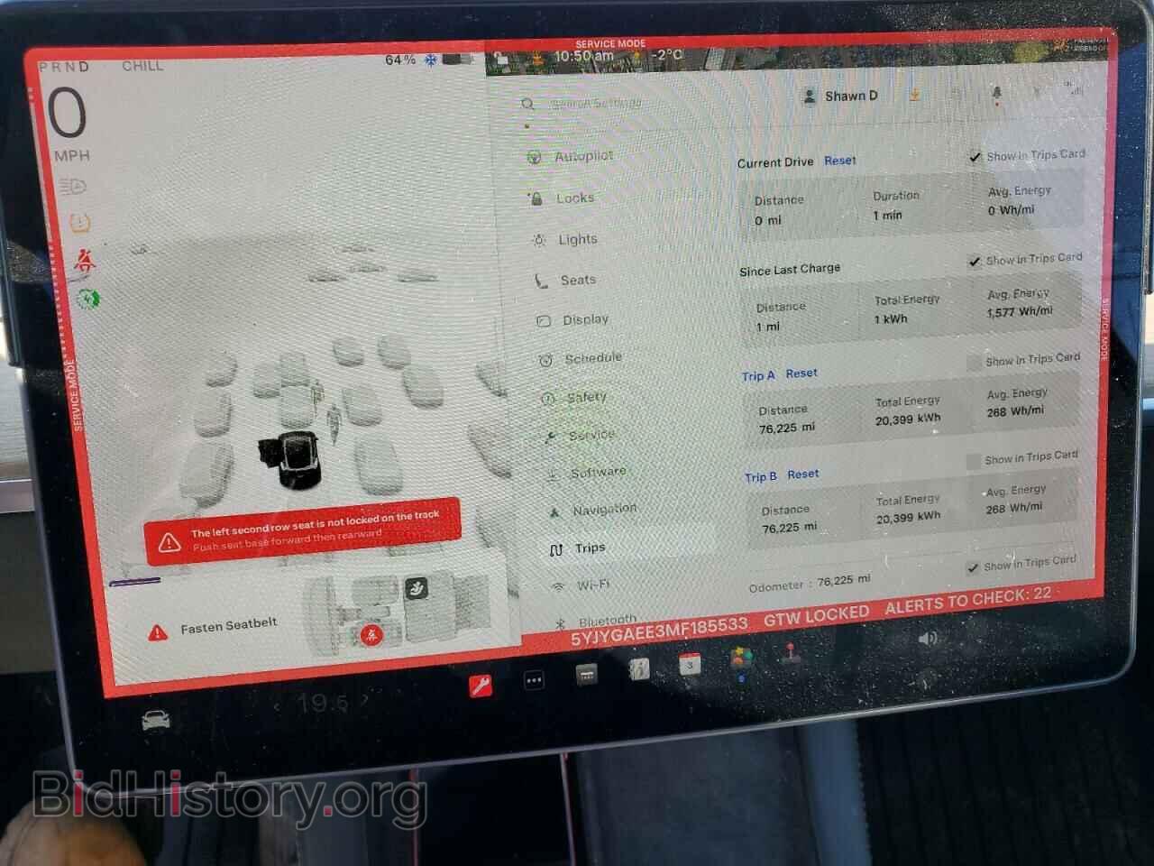 2021 TESLA MODEL Y - VIN: 5YJYGAEE3MF185533 - Photo 9