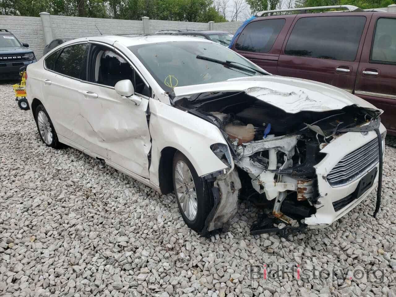 Photo 3FA6P0LU1DR260875 - FORD FUSION 2013