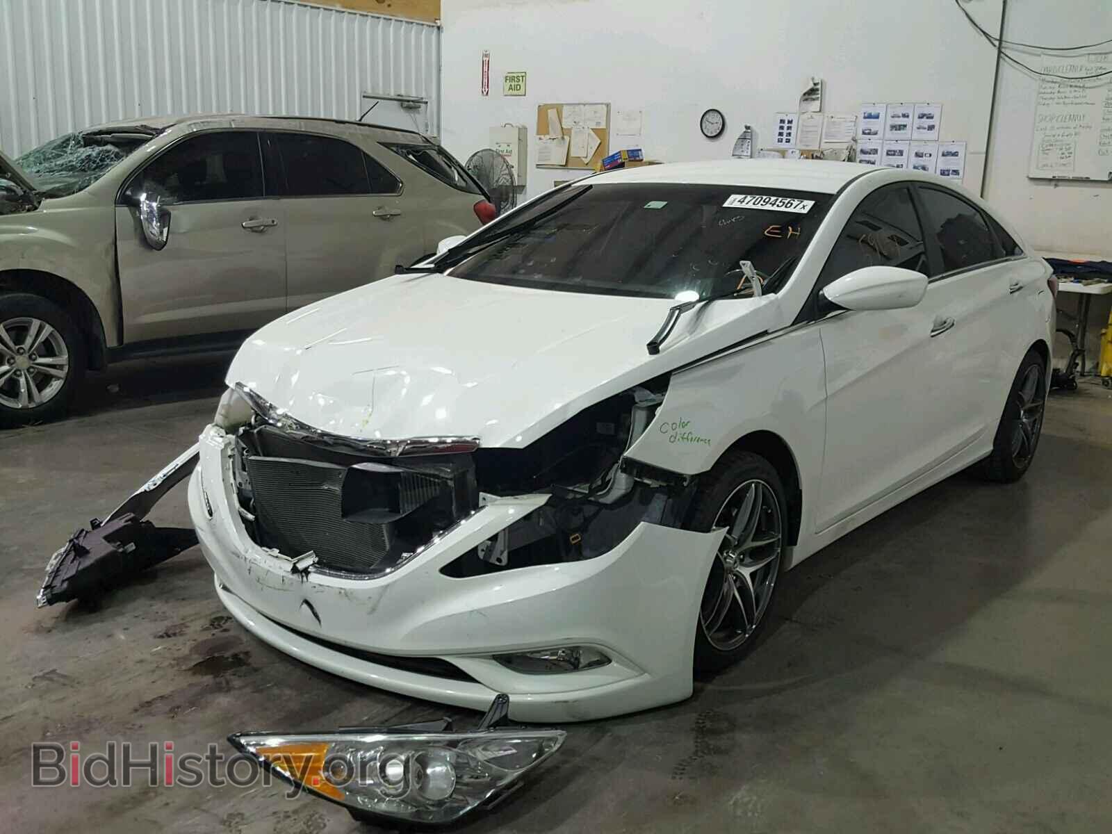 2012 HYUNDAI SONATA - VIN: 5NPEC4AB0CH419753 - Фото 2
