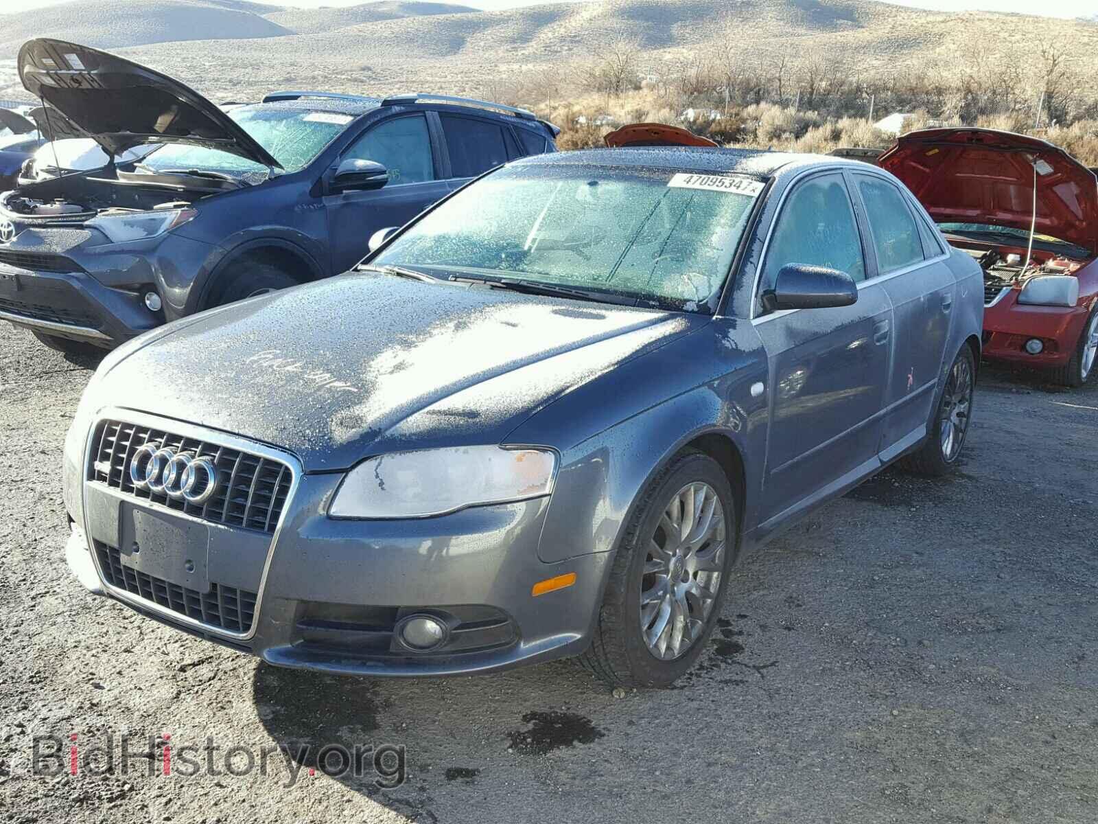 2008 AUDI A4 - VIN: WAUDF78EX8A155652 - Фото 2