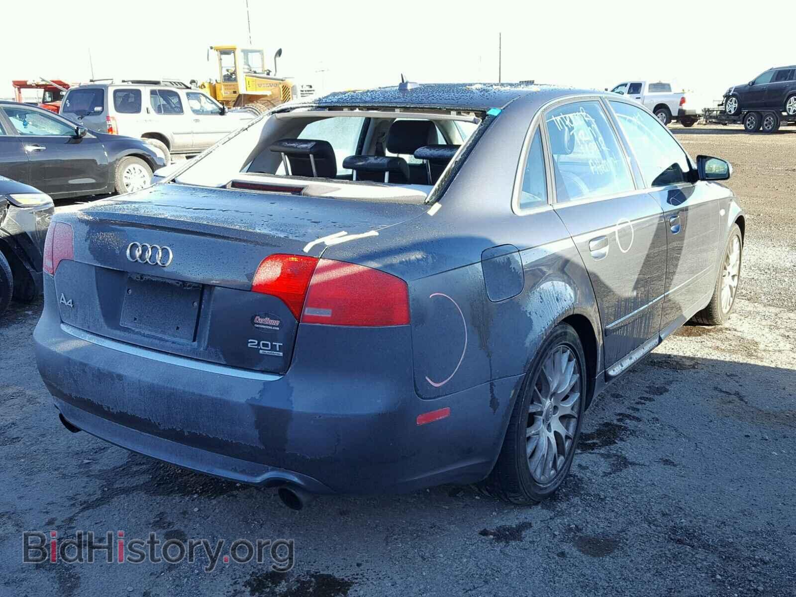 2008 AUDI A4 - VIN: WAUDF78EX8A155652 - Фото 4