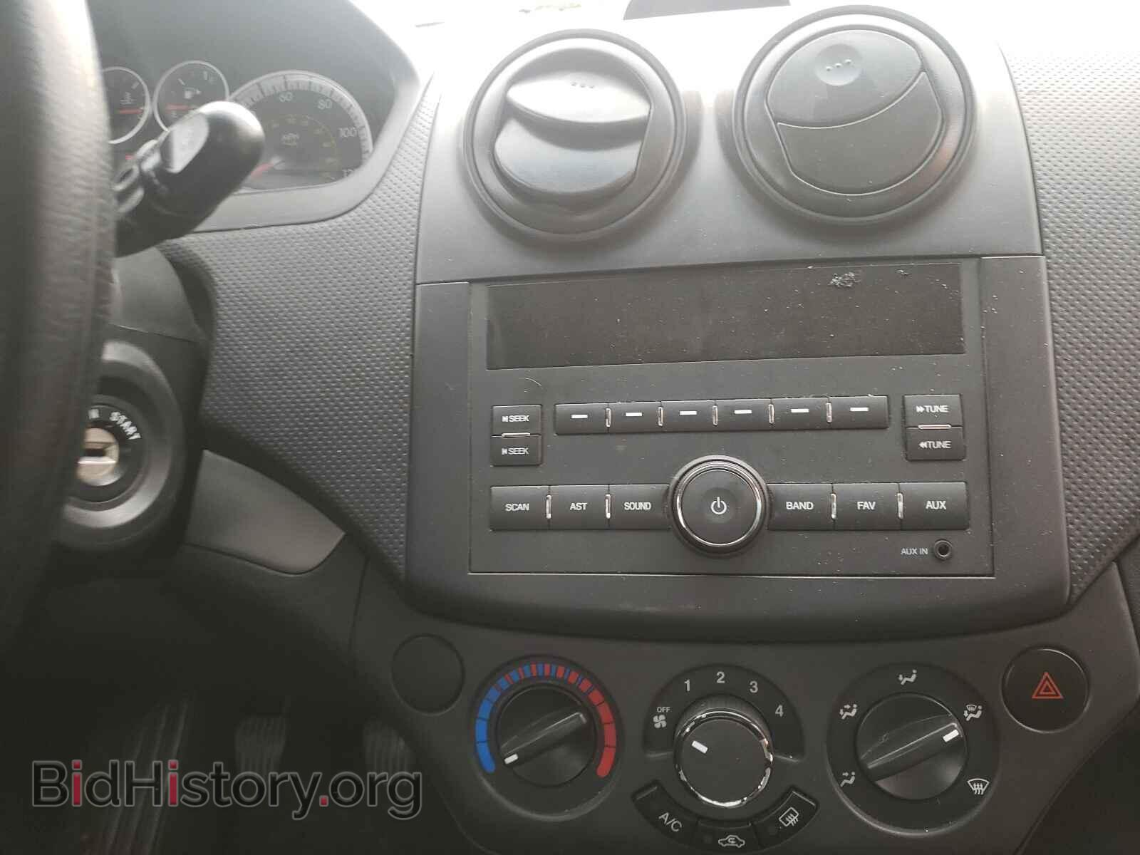 2009 CHEVROLET AVEO - VIN: KL1TD56E09B641143 - Фото 9