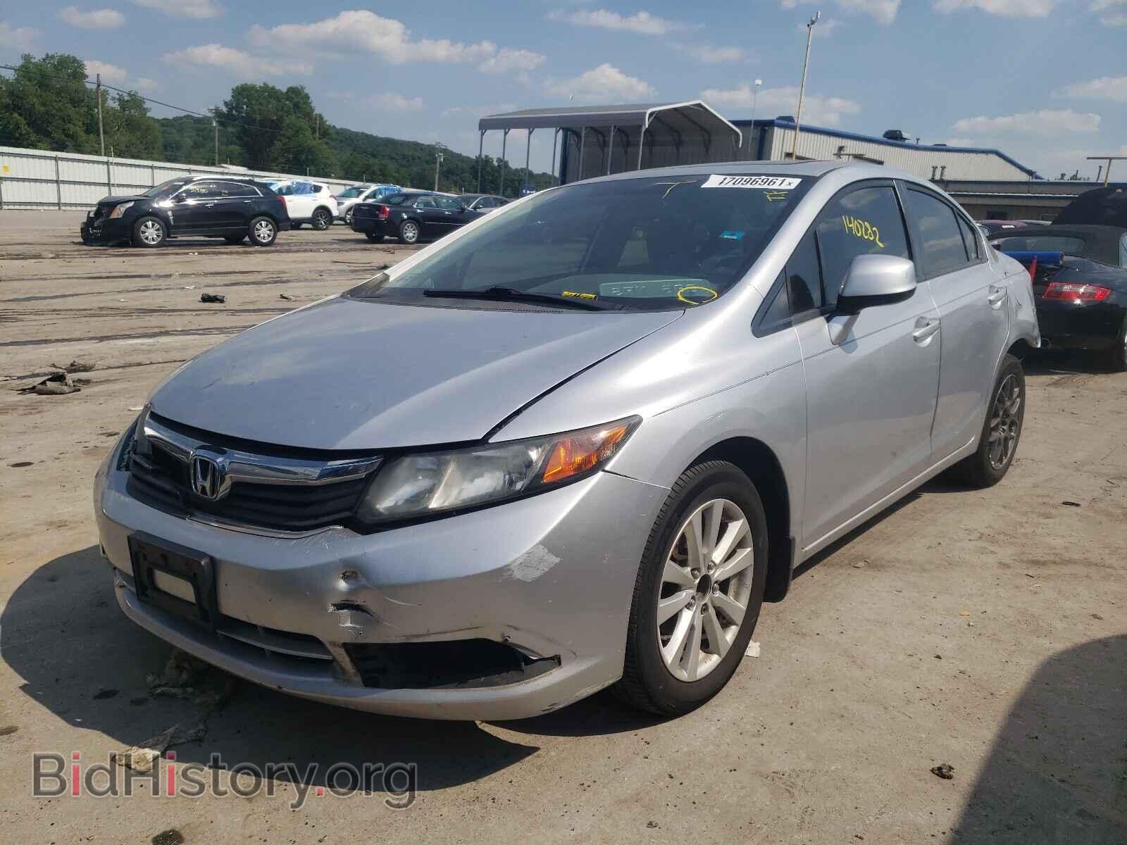 2012 HONDA CIVIC - VIN: 2HGFB2F8XCH321641 - Фото 2