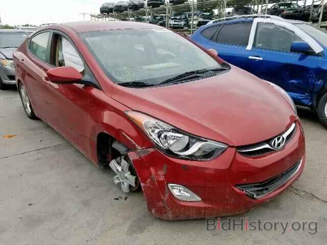 Photo KMHDH4AE2CU275471 - HYUNDAI ELANTRA 2012