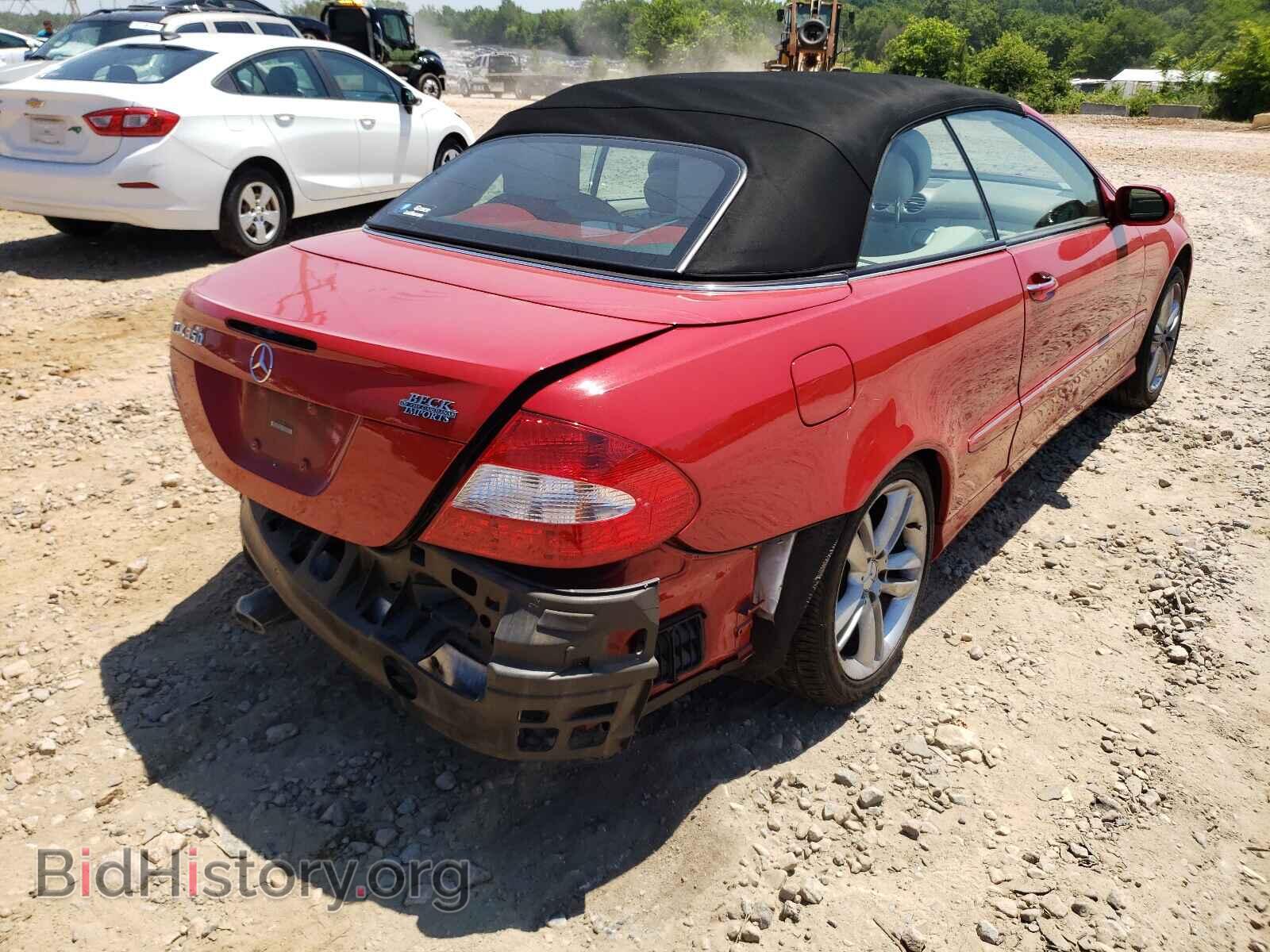 2007 MERCEDES-BENZ CLK-CLASS - VIN: WDBTK56F87F222890 - Фото 4