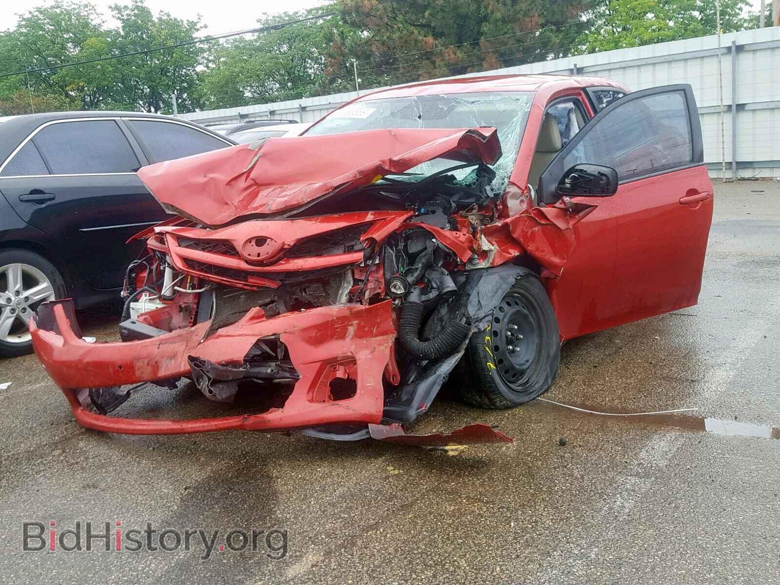 2012 TOYOTA COROLLA BA - VIN: 2T1BU4EE8CC801083 - Фото 2