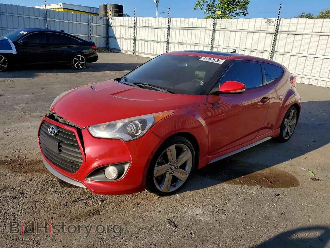 Photo KMHTC6AE2FU235837 - HYUNDAI VELOSTER 2015