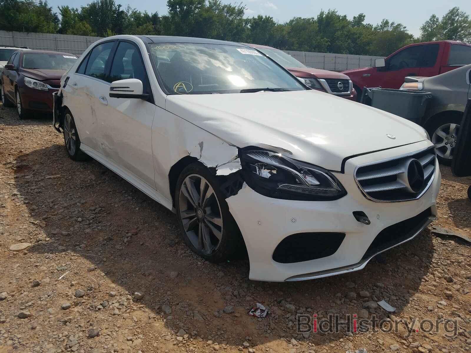 Photo WDDHF5KB7GB260509 - MERCEDES-BENZ E CLASS 2016