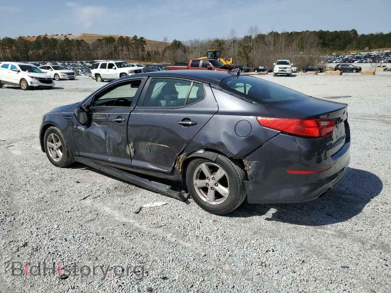 2015 KIA OPTIMA - VIN: 5XXGM4A71FG456344 - Фото 2