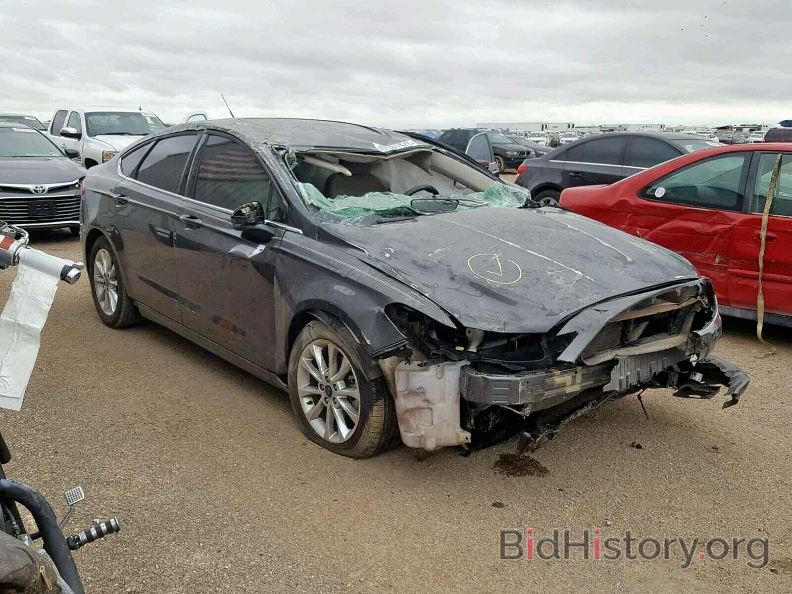 Photo 3FA6P0H74HR112826 - FORD FUSION SE 2017