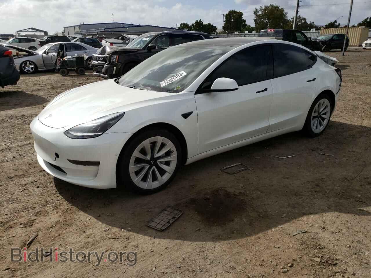 Photo 5YJ3E1EA0MF936391 - TESLA MODEL 3 2021