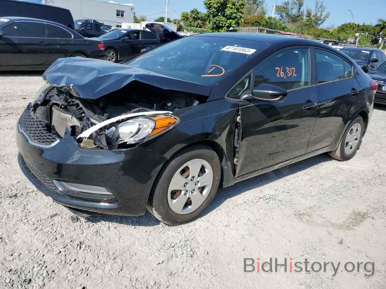 Photo KNAFK4A61G5602804 - KIA FORTE 2016