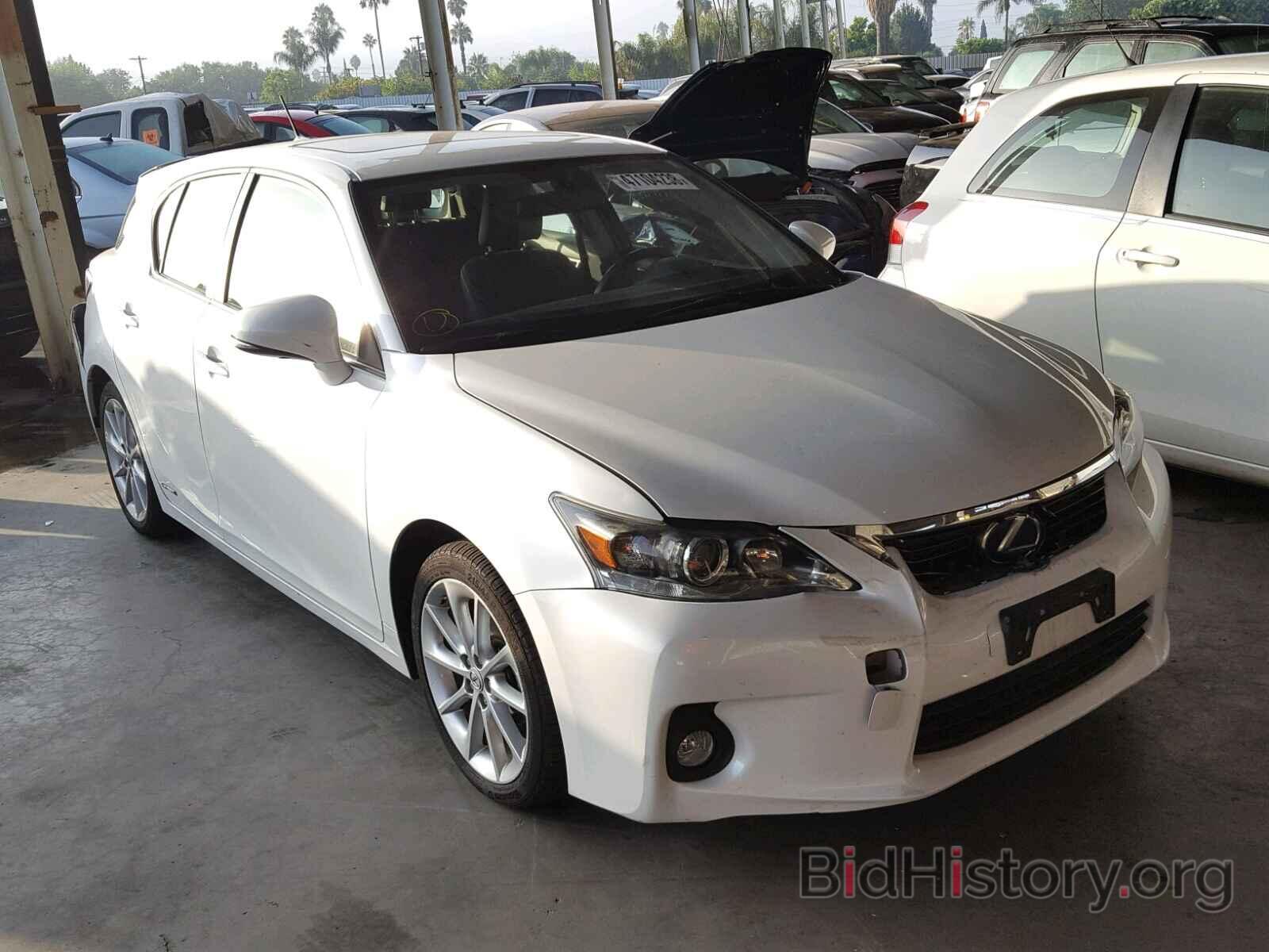 Photo JTHKD5BHXD2162742 - LEXUS CT 200 2013