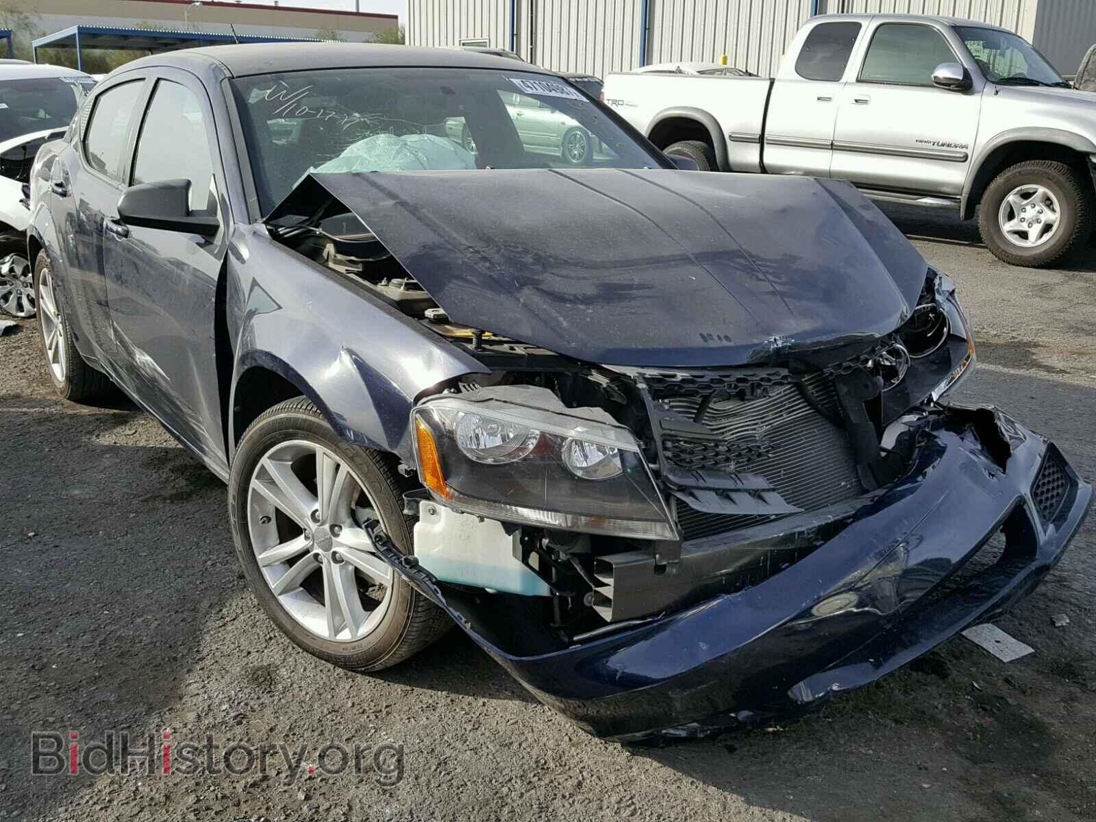 Photo 1C3CDZAG1DN769122 - DODGE AVENGER 2013