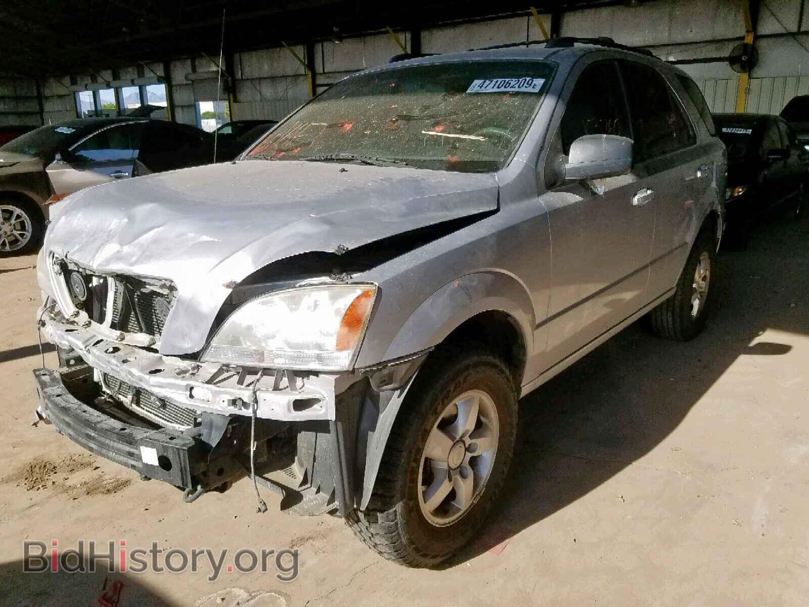 2006 KIA SORENTO EX - VIN: KNDJD733X65622902 - Фото 2