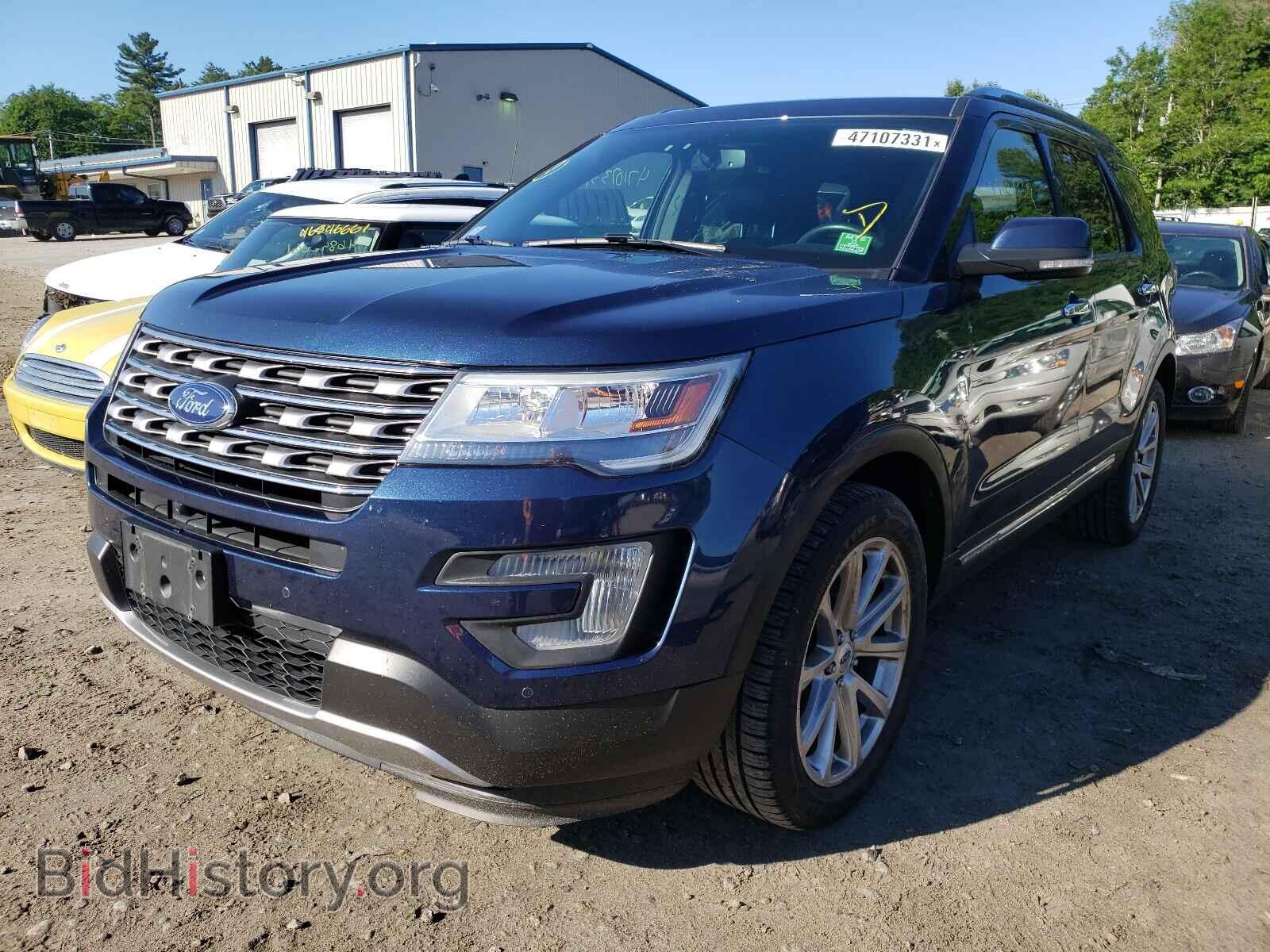 2017 FORD EXPLORER - VIN: 1FM5K8F83HGC34143 - Фото 2