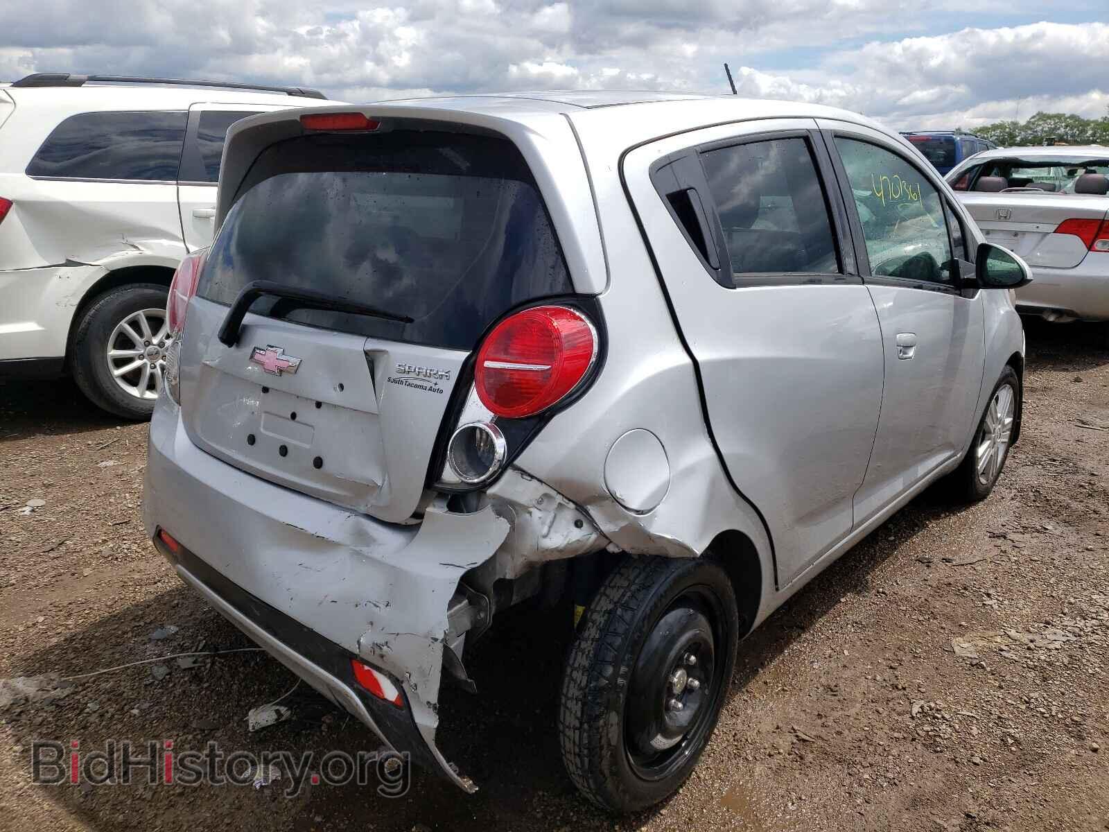 2014 CHEVROLET SPARK - VIN: KL8CD6S9XEC414935 - Фото 4