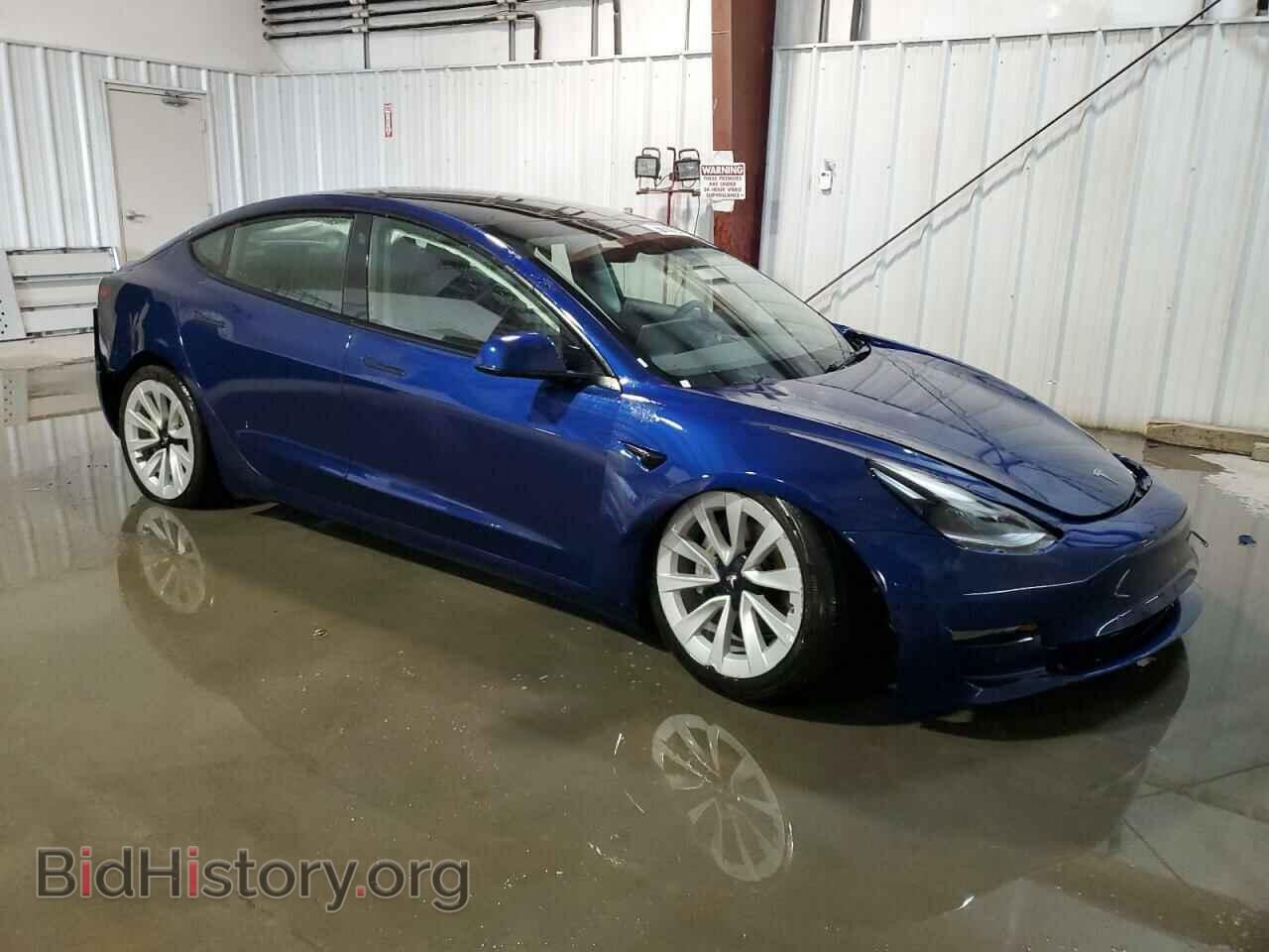 2022 TESLA MODEL 3 - VIN: 5YJ3E1EA7NF369873 - Фото 4