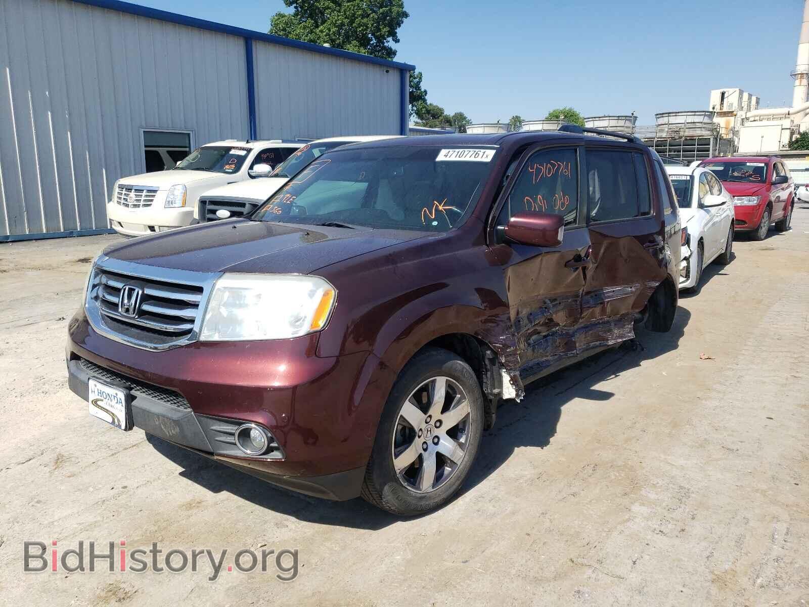 2012 HONDA PILOT - VIN: 5FNYF4H96CB014860 - Фото 2