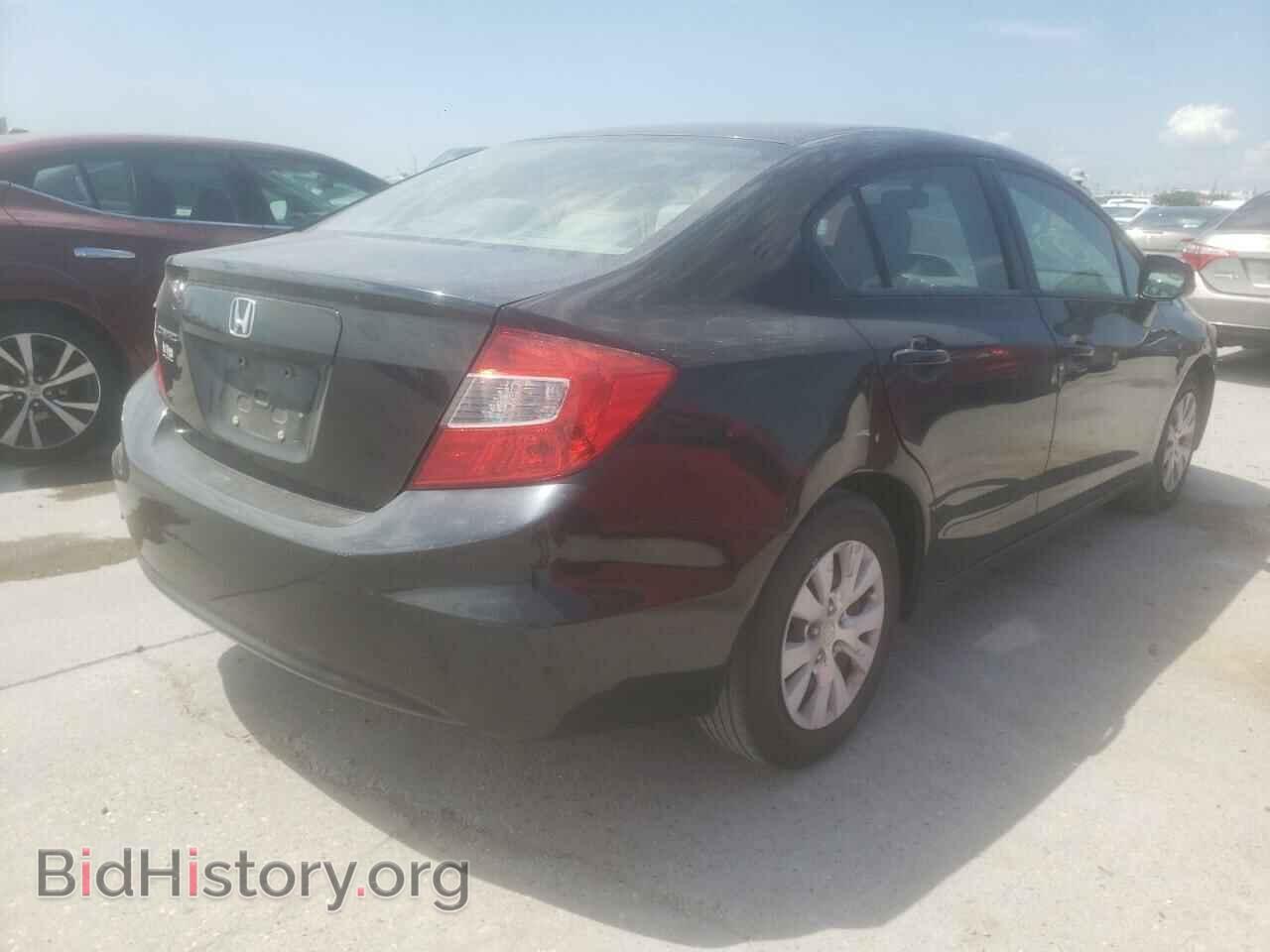 2012 HONDA CIVIC - VIN: 19XFB2F57CE088219 - Фото 4
