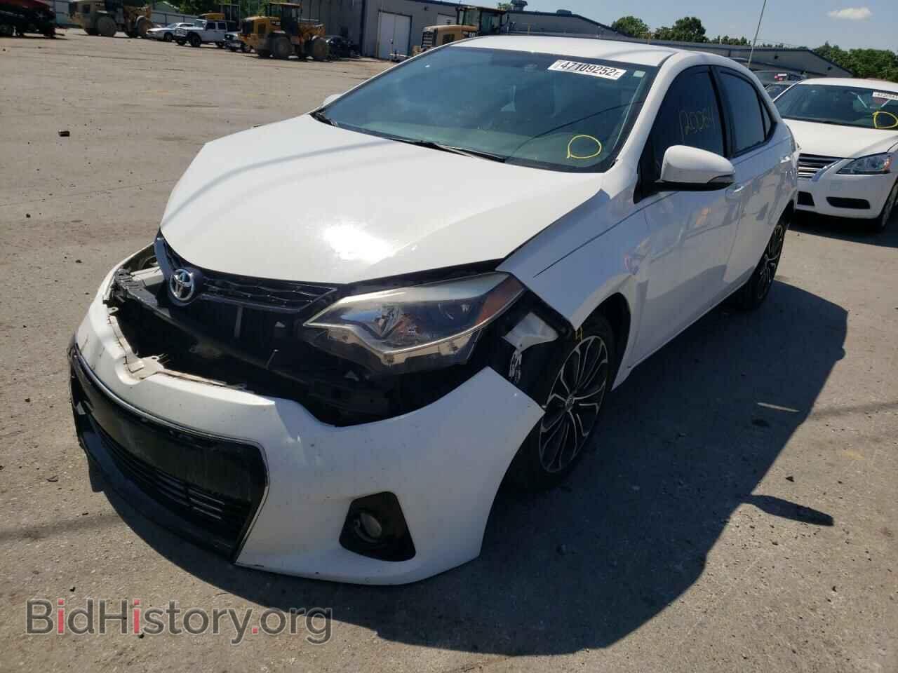 2014 TOYOTA COROLLA - VIN: 2T1BURHE8EC007258 - Фото 2