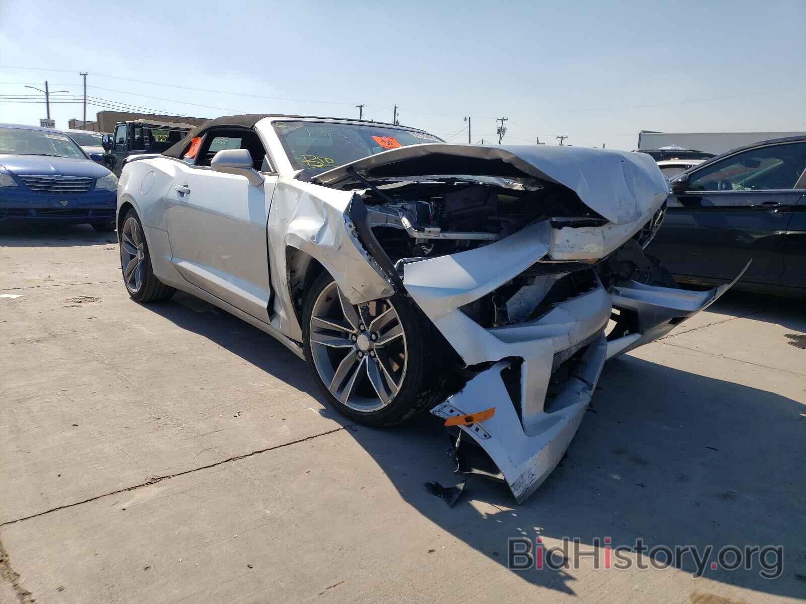 Photo 1G1FB3DS0J0121185 - CHEVROLET CAMARO 2018