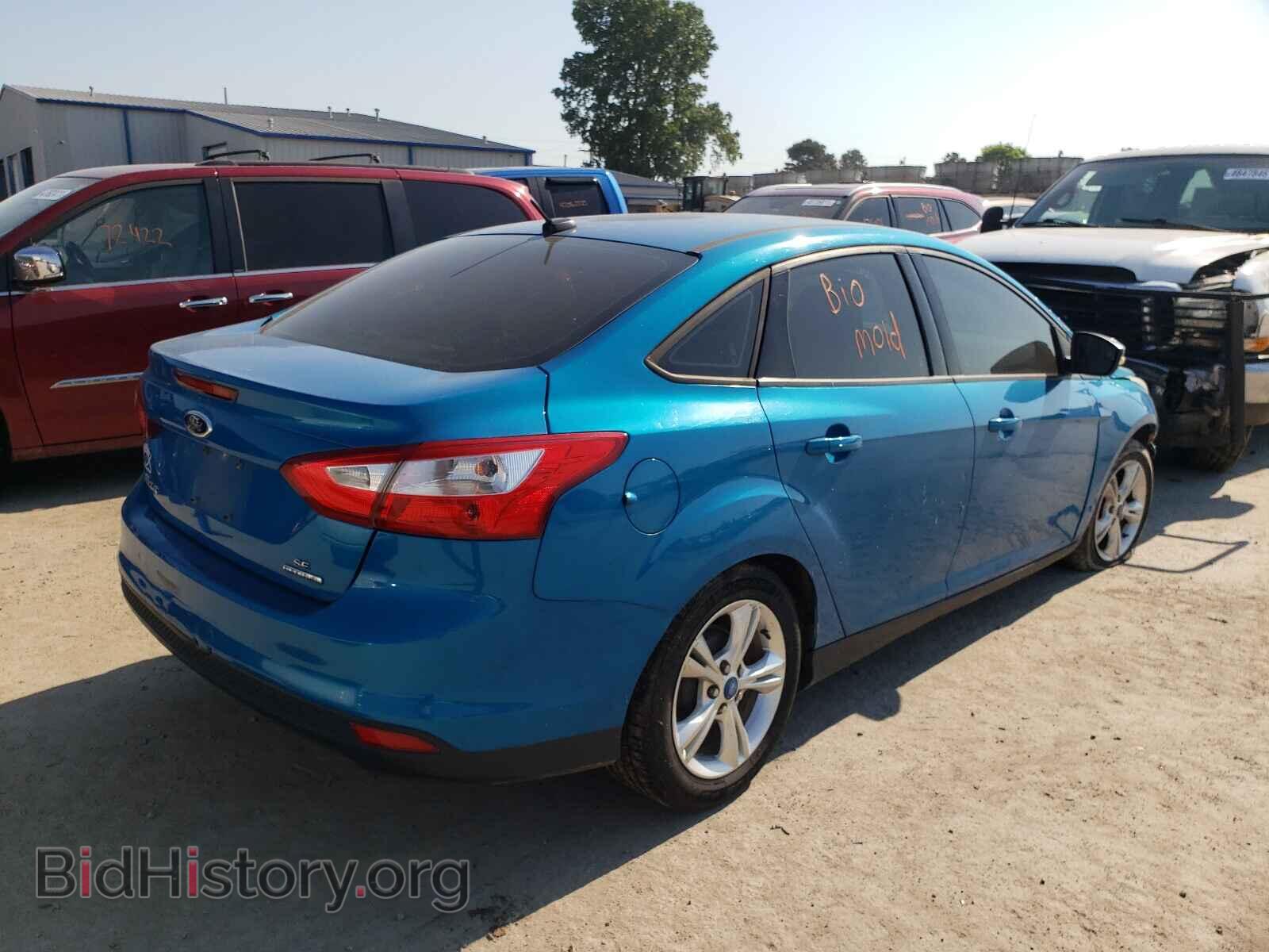 2013 FORD FOCUS - VIN: 1FADP3F28DL243993 - Фото 4