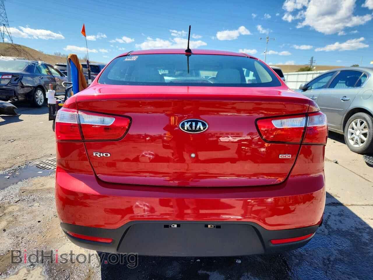 2013 KIA RIO - VIN: KNADM4A35D6309985 - Фото 6