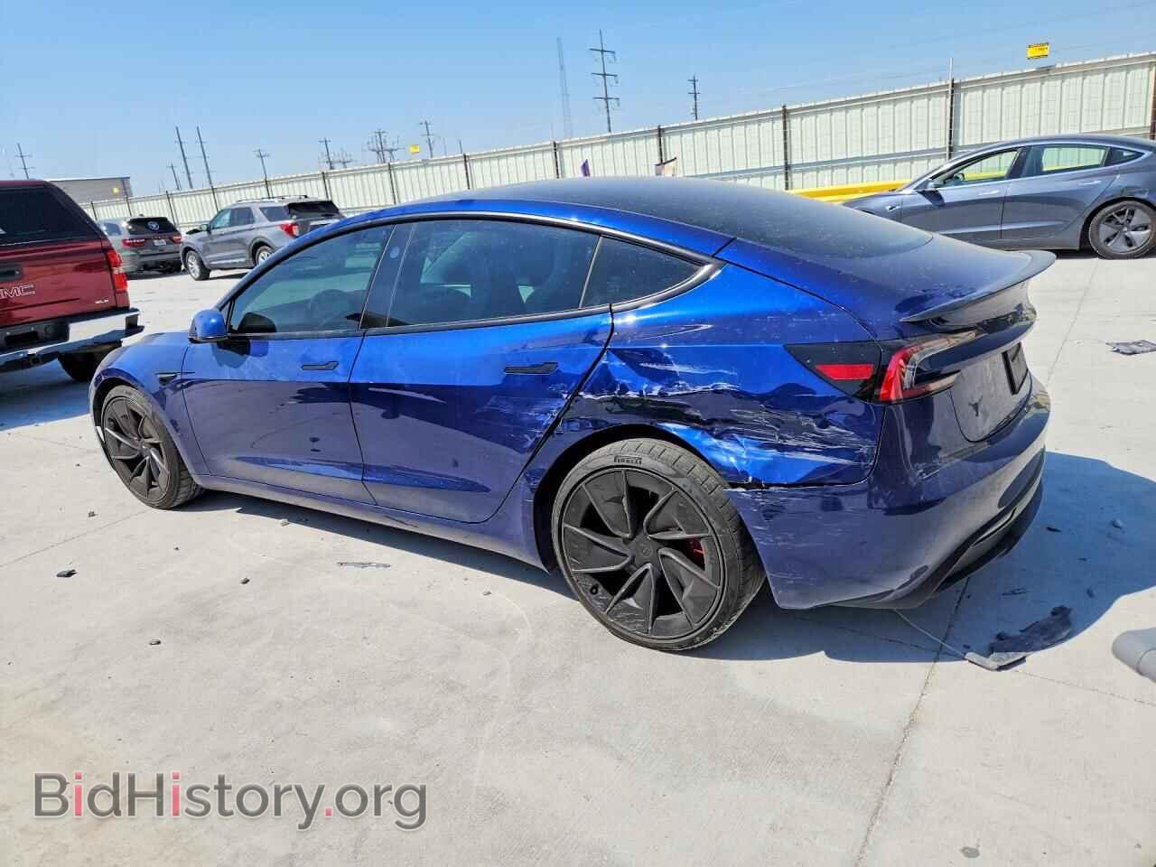 2024 TESLA MODEL 3 - VIN: 5YJ3E1ET6RF823716 - Фото 2
