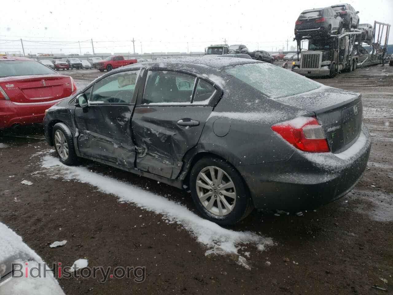 2012 HONDA CIVIC - VIN: 2HGFB2F85CH608319 - Фото 2