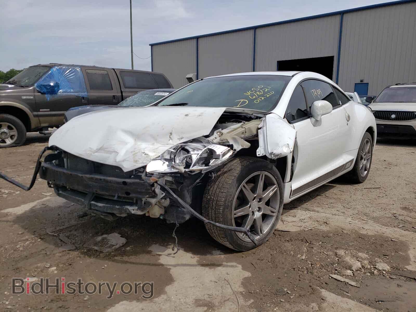 2008 MITSUBISHI ECLIPSE - VIN: 4A3AK64F98E012210 - Фото 2