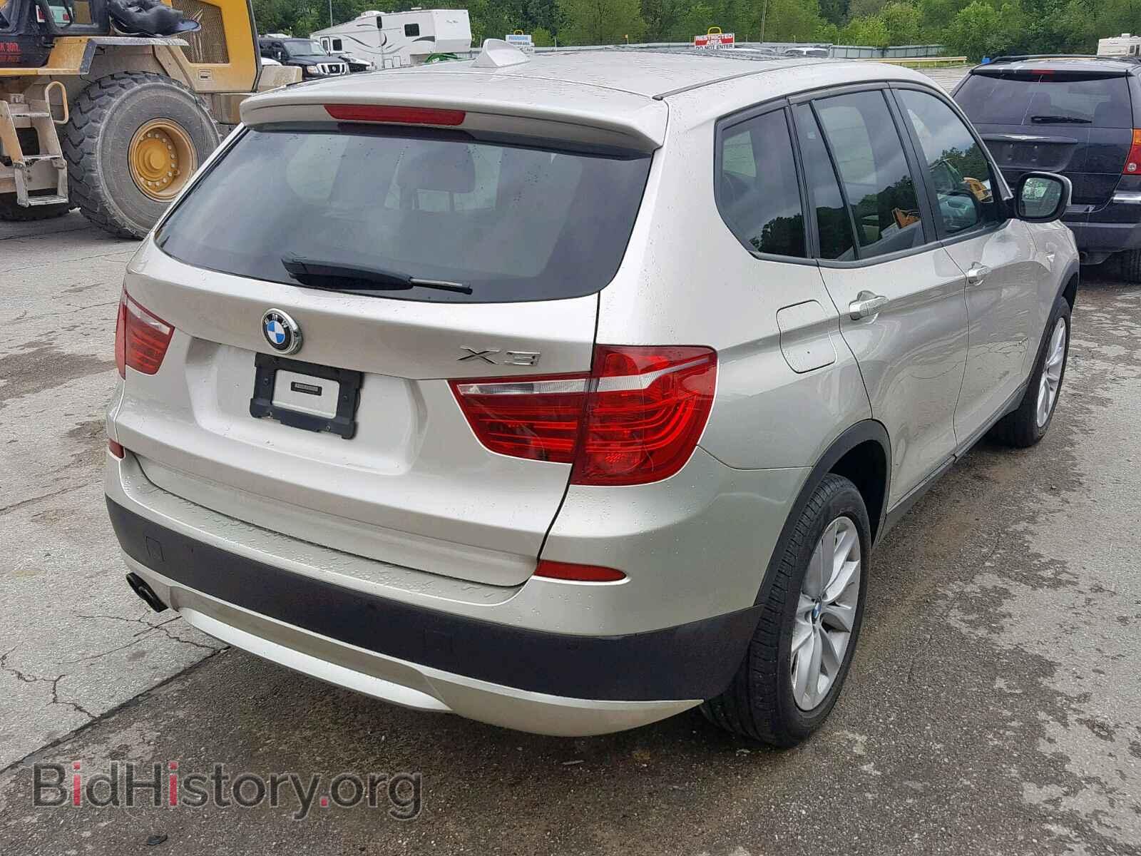 2013 BMW X3 - VIN: 5UXWX9C50D0A08821 - Фото 4