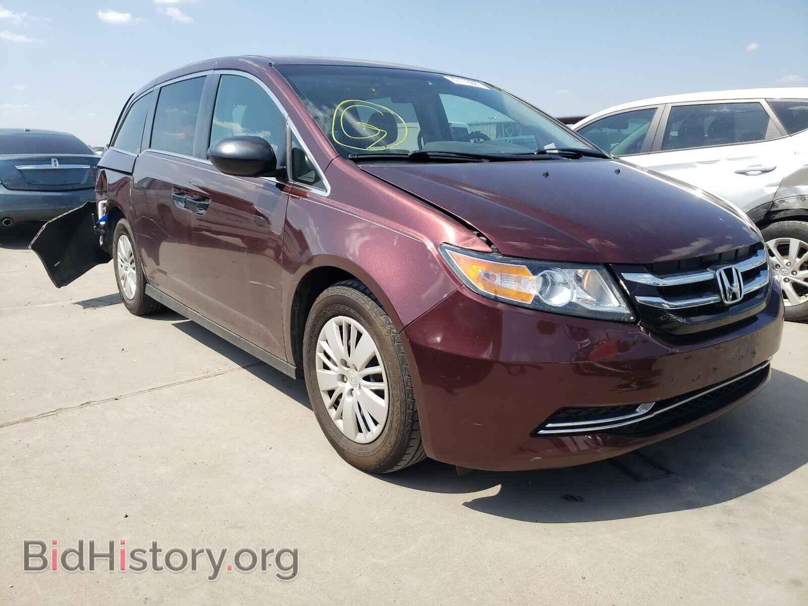 Photo 5FNRL5H27EB100638 - HONDA ODYSSEY 2014