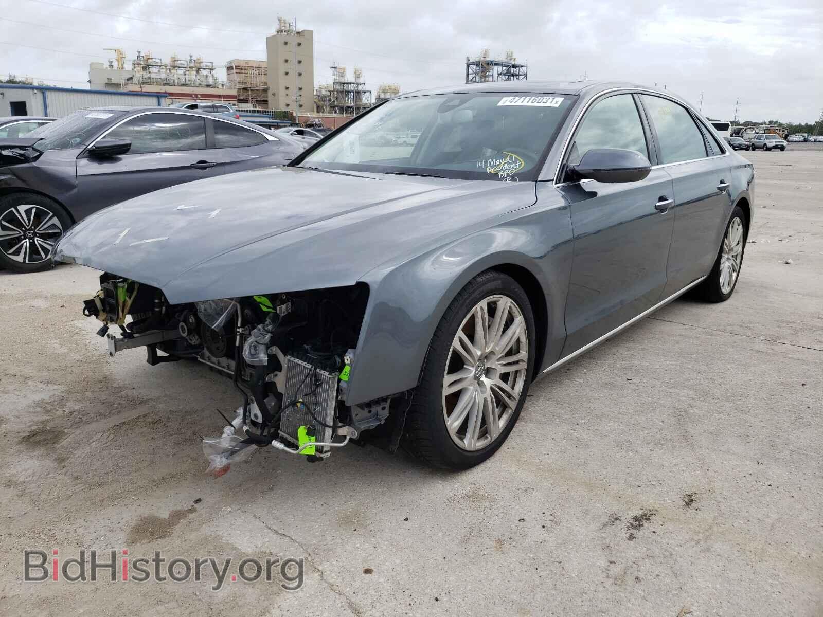 2016 AUDI A8 - VIN: WAU34AFD5GN002211 - Фото 2