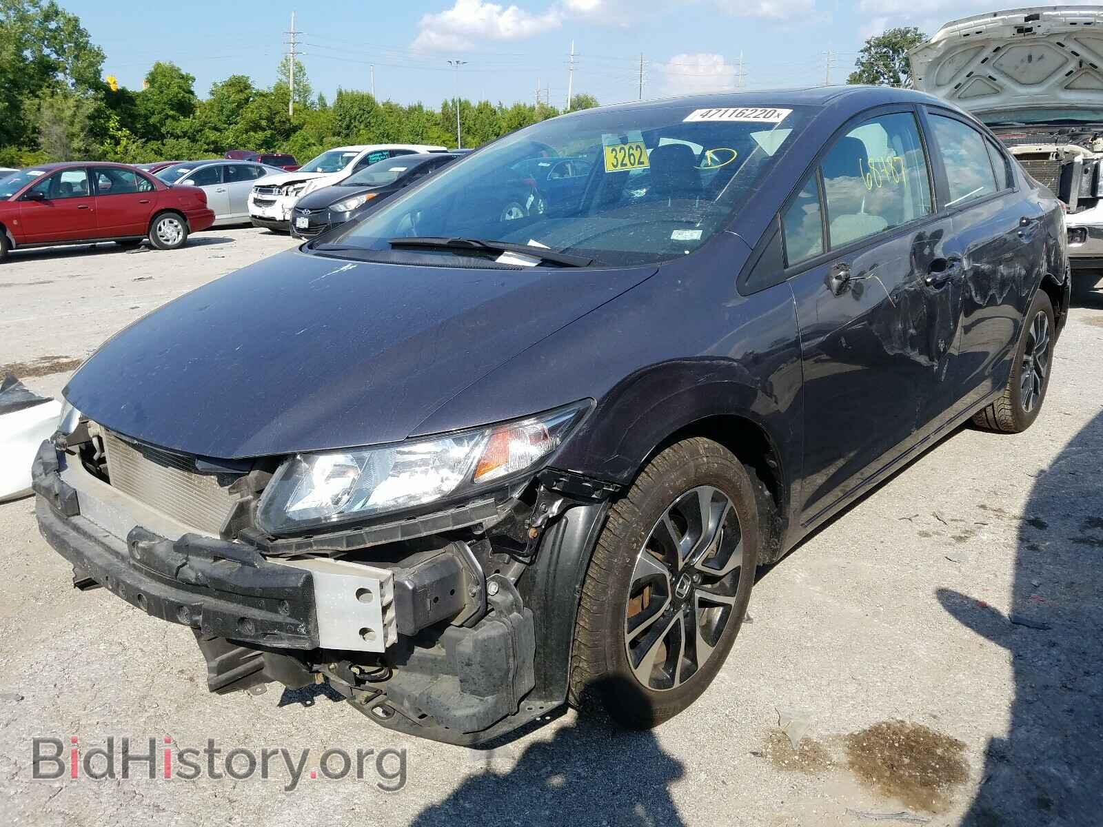 2014 HONDA CIVIC - VIN: 19XFB2F89EE230681 - Фото 2