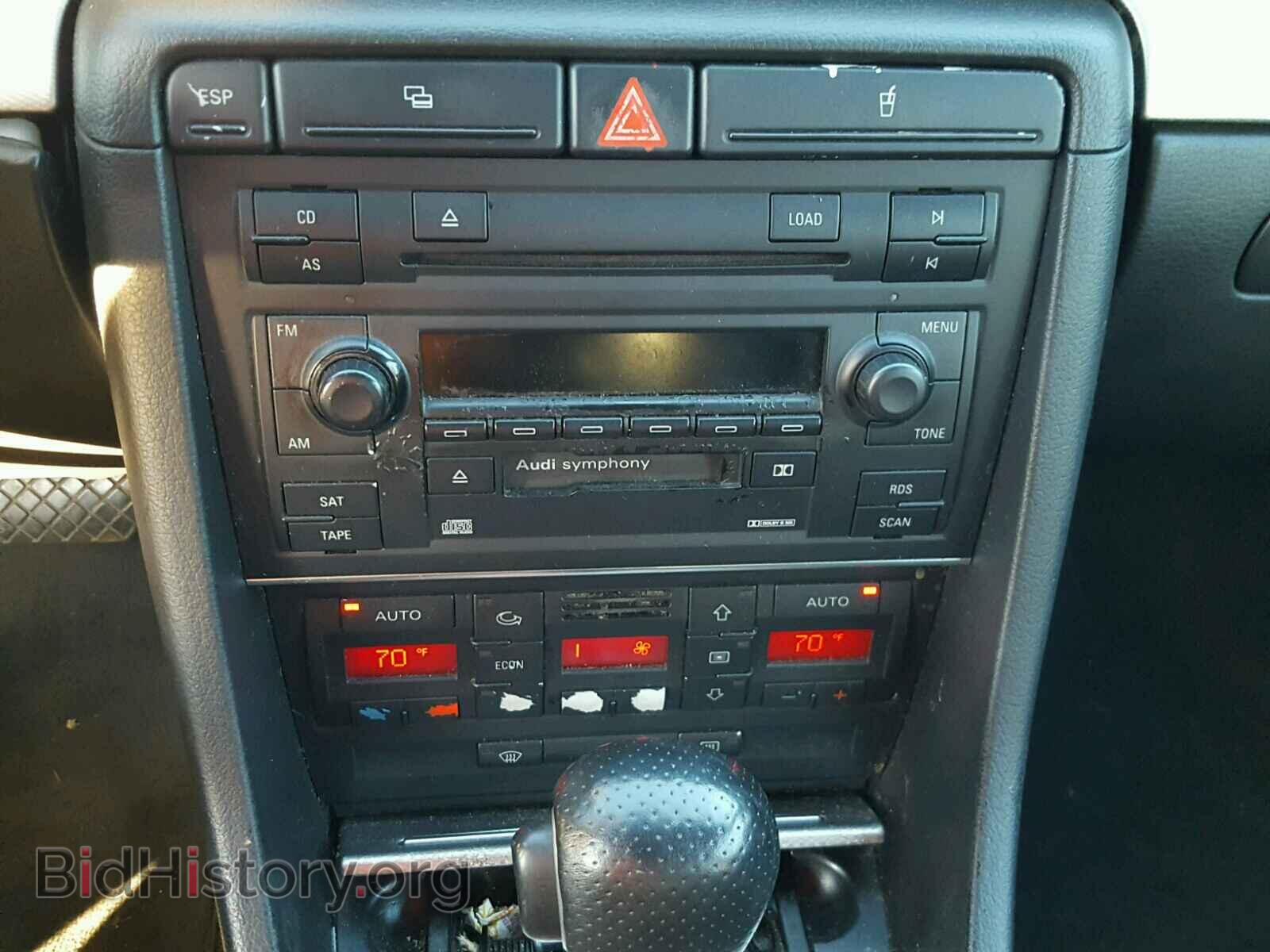 2005 AUDI A4 - VIN: WAULT68E65A037320 - Фото 9